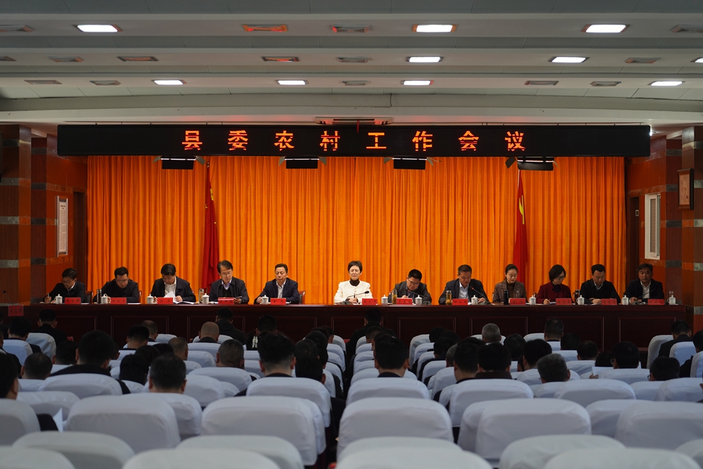 縣委農村工作會議召開